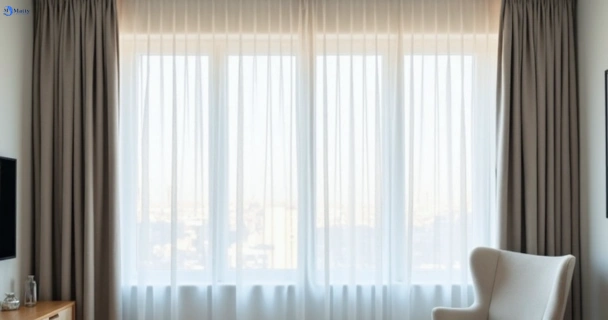 Restored vibrant drapes in chelmer QLD after Matty Curtain Cleaning